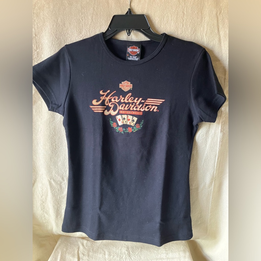 Harley Davidson Hacienda Shirt Scottsdale Arizona 4 Of Kind Aces New Medium